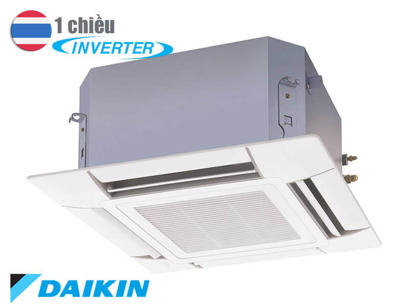 Điều Hòa Âm Trần Cassette Daikin Inverter 1 Chiều 17.100BTU (FFF50BV1/RZF50CV2V) Điều Khiển Không Dây (BRC7E531W86+BYFQ60B3W1)