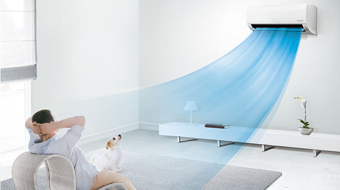 Dàn Lạnh Treo Tường Panasonic Multi Inverter 1 Chiều 17.100 BTU (CS-MPS18SKH) thoải mái