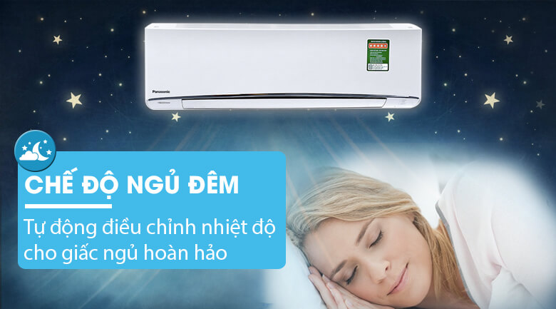 Điều Hòa Treo Tường Panasonic Inverter 1 Chiều 8700 BTU (CU/CS-U9VKH-8) êm ái