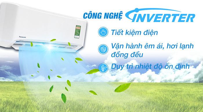 Điều Hòa Treo Tường Panasonic Inverter 1 Chiều 9.000 BTU (CU/CS-XPU9WKH-8) chính hãng