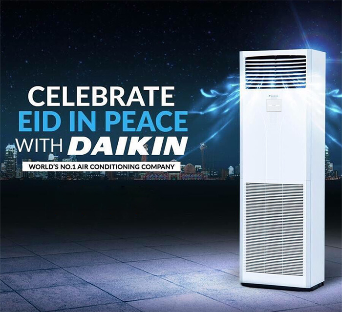 Điều Hòa Tủ Đứng Daikin Inverter 1 Chiều 17.100 BTU (FVA50AMVM/RZF50CV2V) Điều Khiển Dây (BRC1E63)