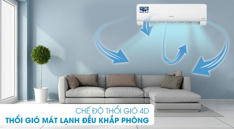 Điều hòa treo tường Nagakawa inverter 1 chiều 22.500 BTU (NIS-C24R2H10)