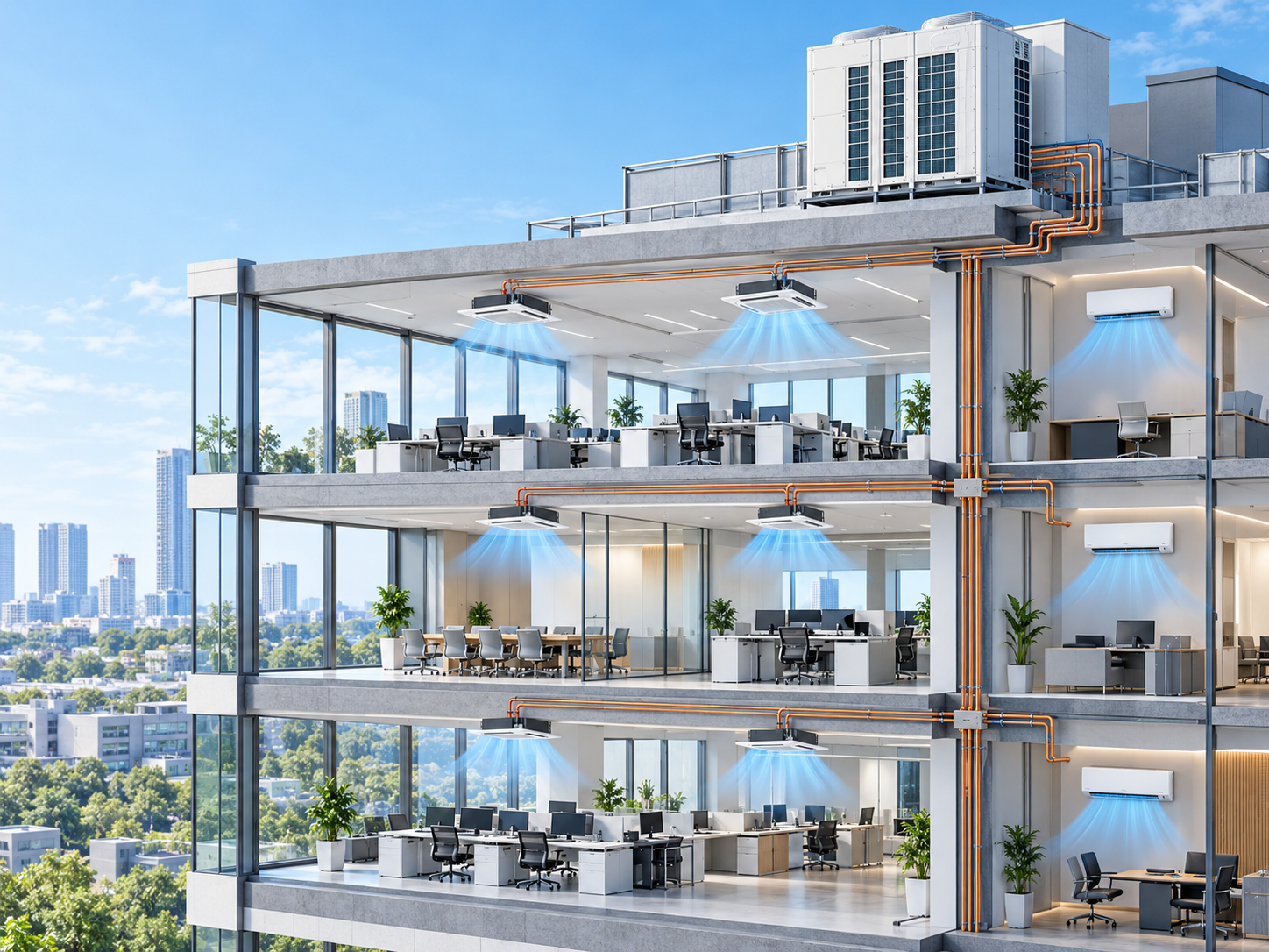 Hệ thống VRV là gì? Cấu tạo, nguyên lý và kinh nghiệm lựa chọn
