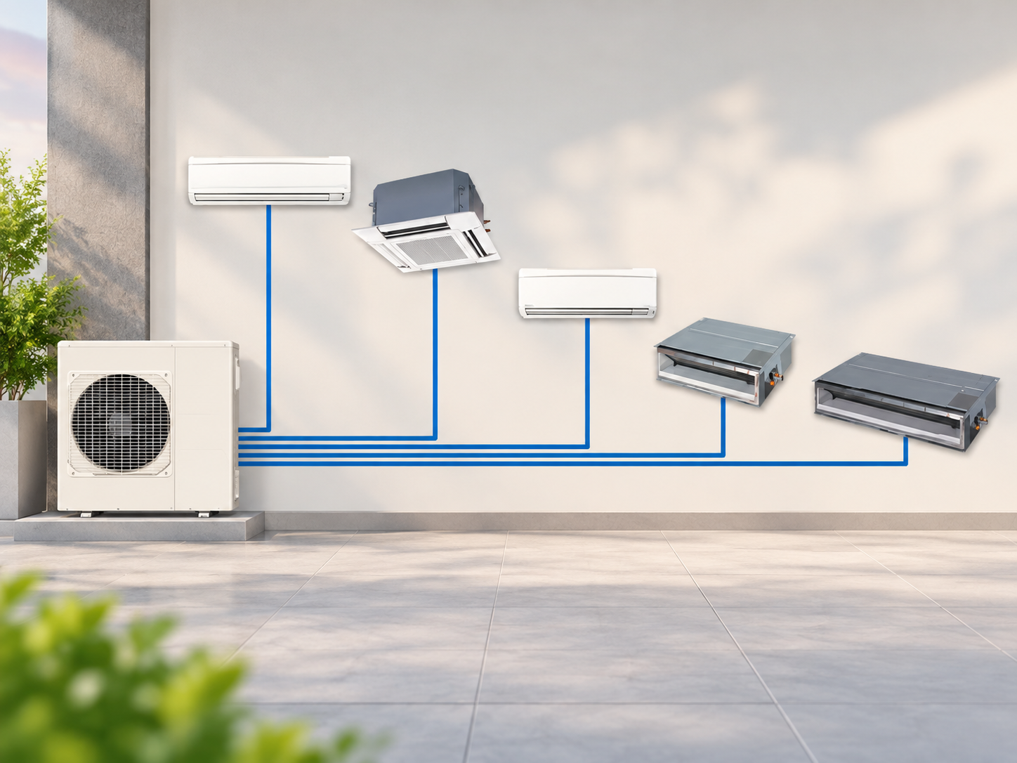 Dàn lạnh điều hòa Multi là gì? Cấu tạo, các loại và cách lựa chọn