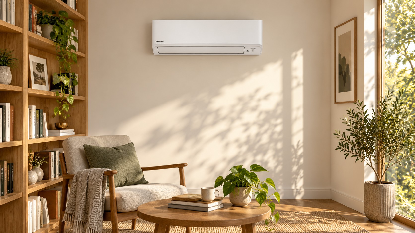 Gợi ý phối hợp dàn lạnh treo tường với nội thất.