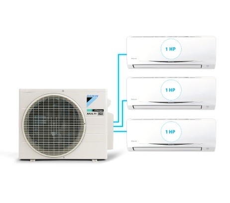 Combo 3 dàn lạnh Điều Hòa Inverter Multi S MKC70SVMV/CTKC25RVMV+CTKC25RVMV+CTKC25RVMV – ảnh trong thư viện sản phẩm AC Hà Nội.