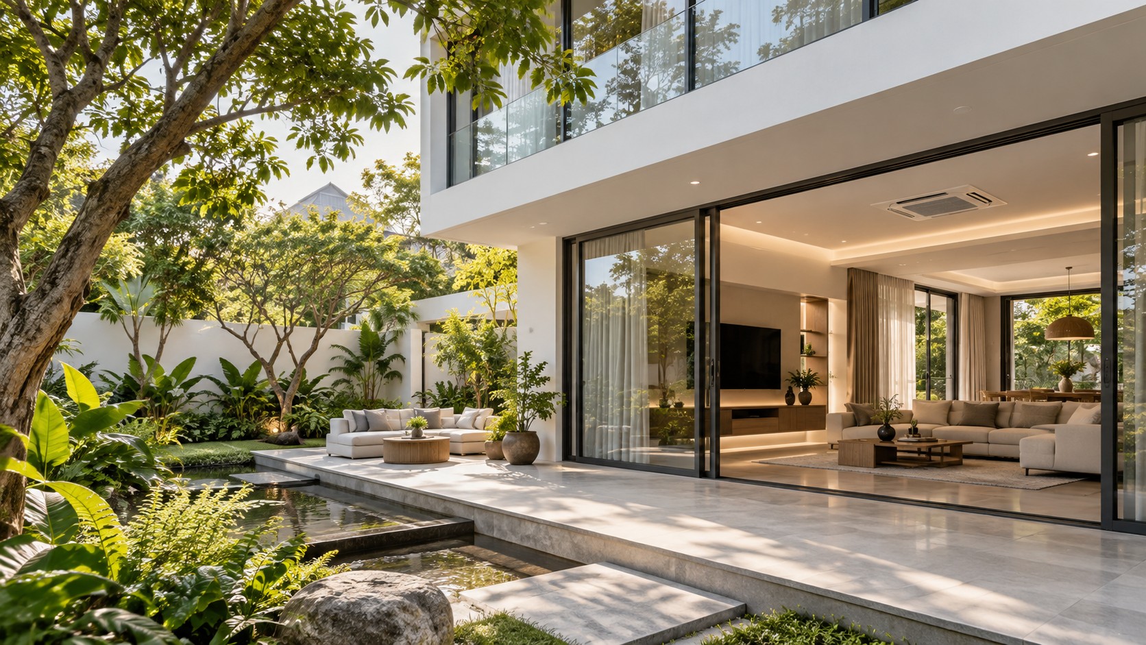 Gợi ý không gian sử dụng điều hòa phù hợp với nội thất.