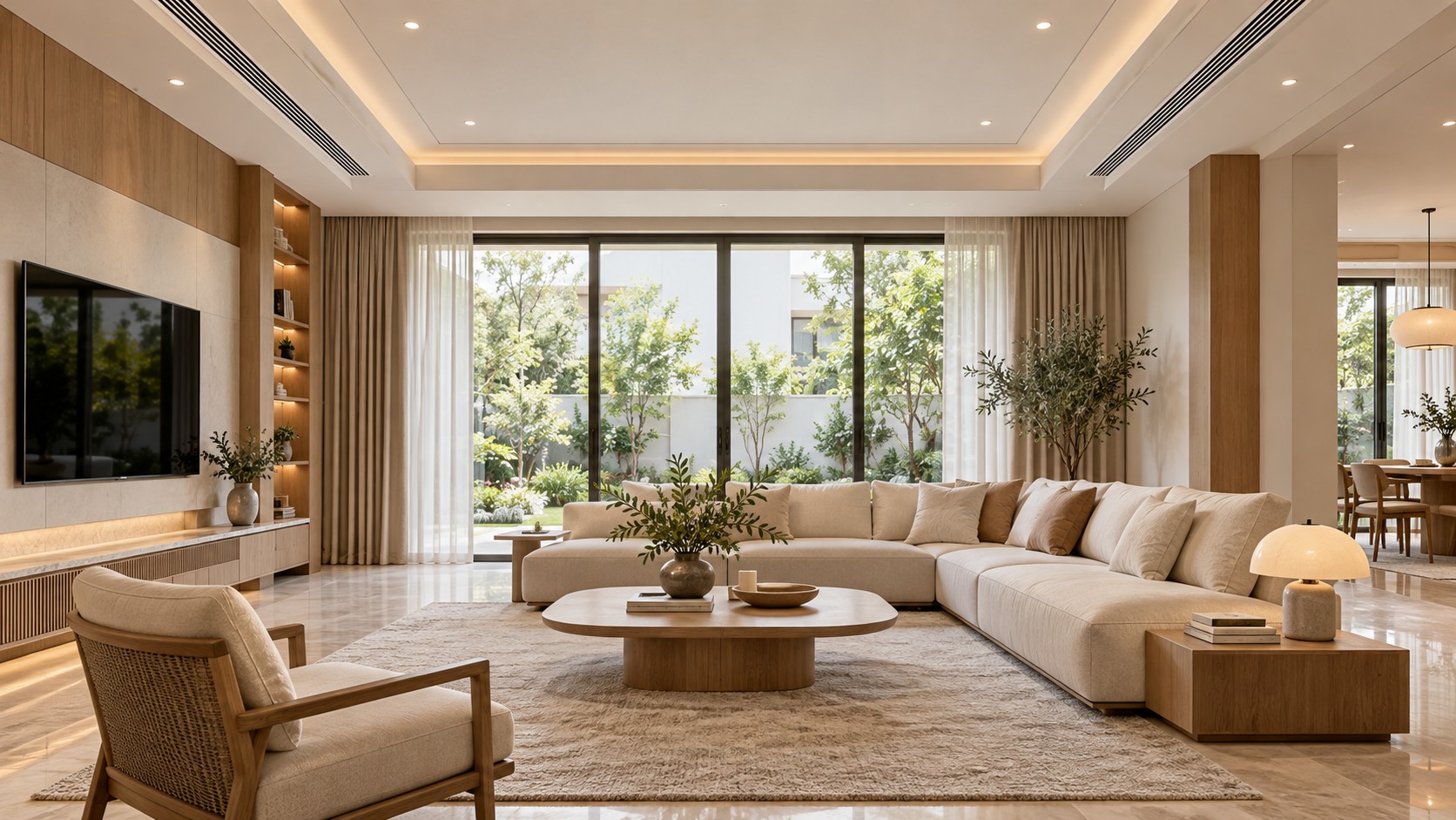 Gợi ý không gian sử dụng điều hòa phù hợp với nội thất.