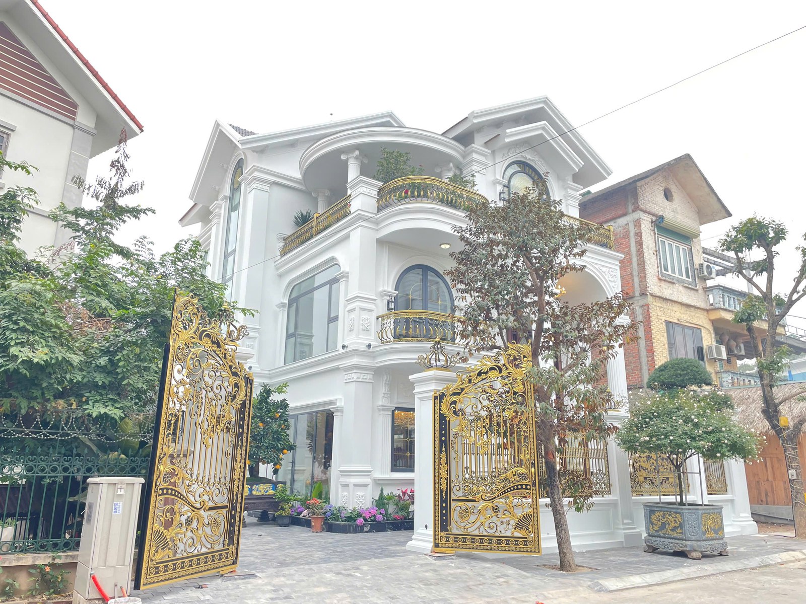 Dự án điều hòa biệt thự Mê Linh – ảnh thực tế 1