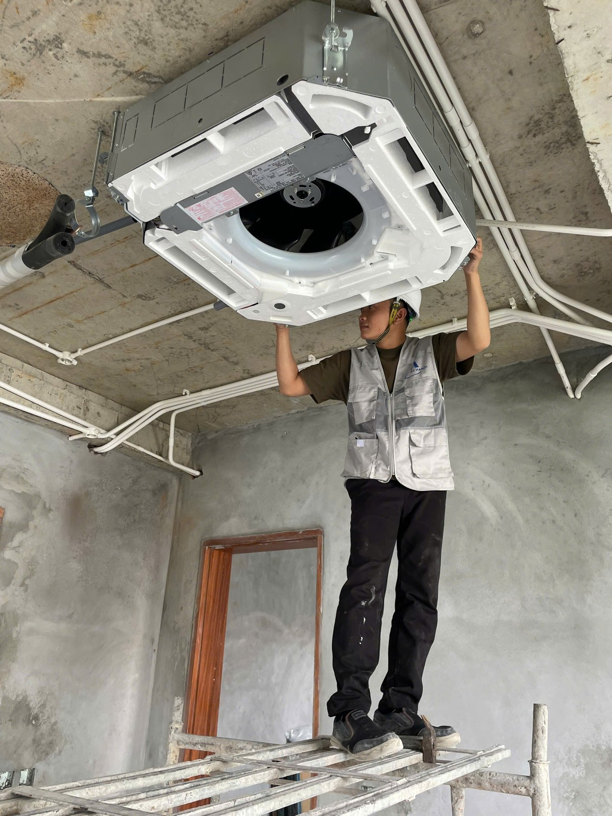 Dự án điều hòa biệt thự Mê Linh – ảnh thực tế 37