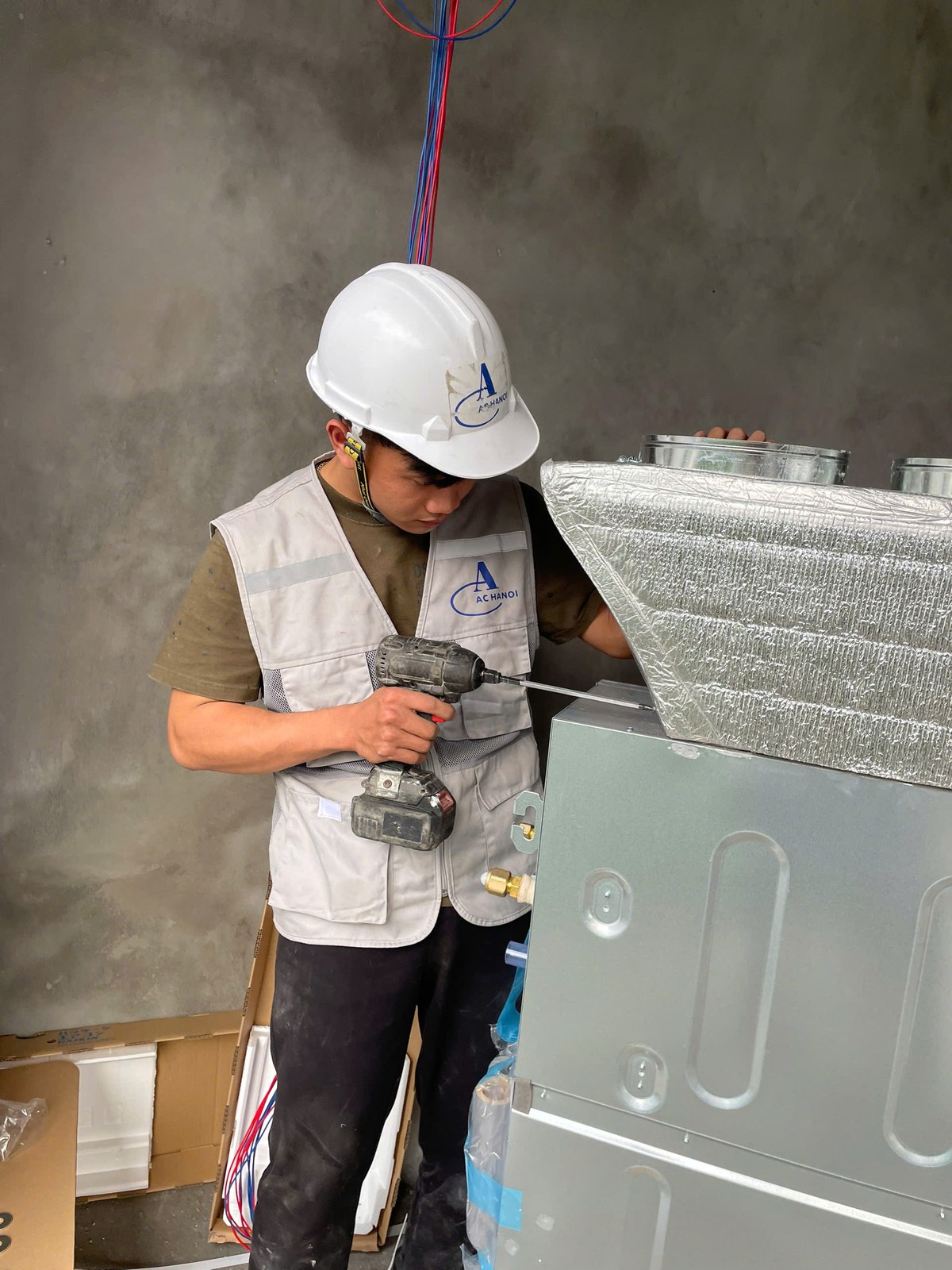 Dự án điều hòa biệt thự Mê Linh – ảnh thực tế 38