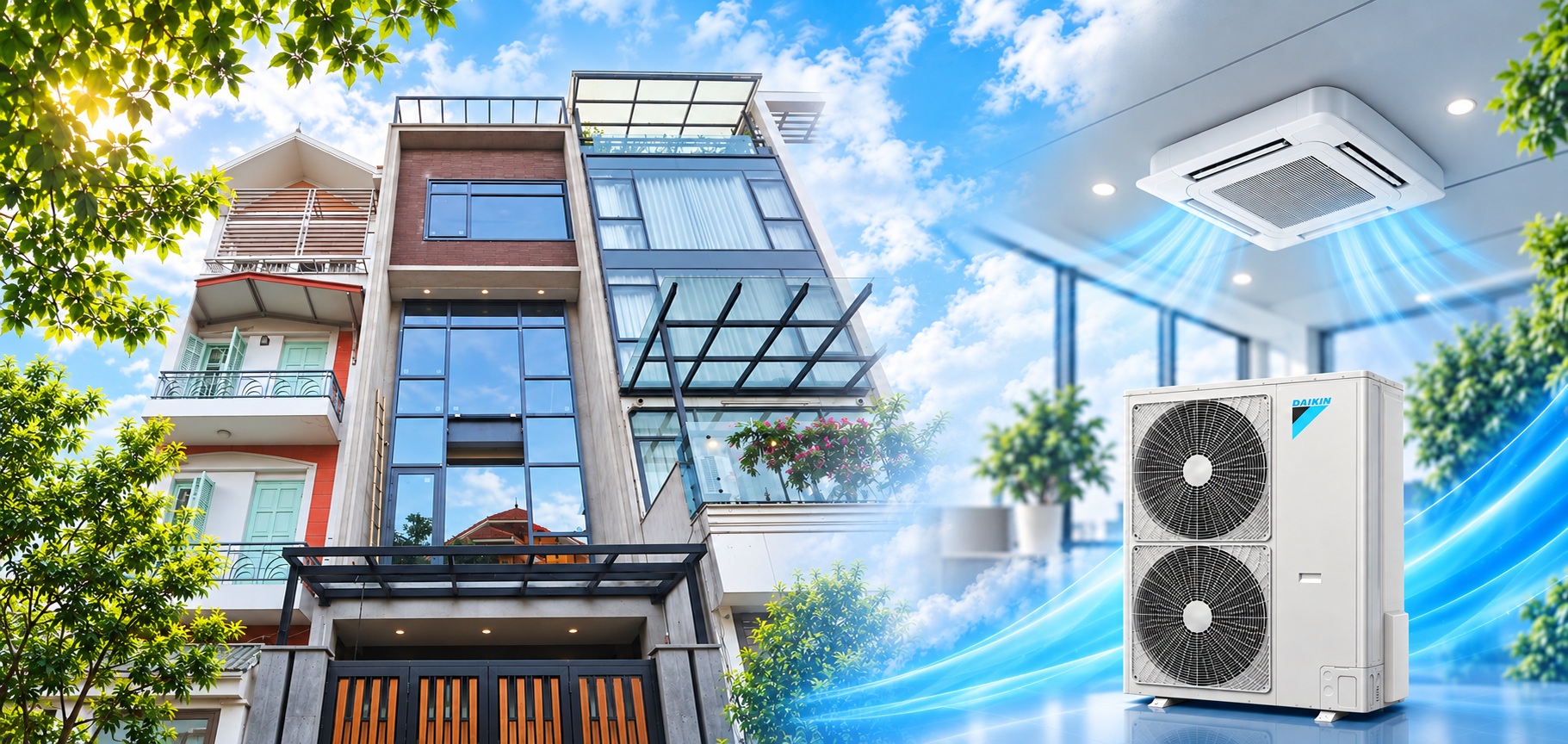 Dự án thi công điều hòa nhà – Định Công