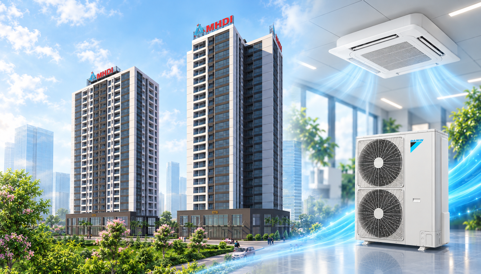 Dự án Tòa CT5 - CT6: Công trình xây dựng nhà ở MHDI - 1