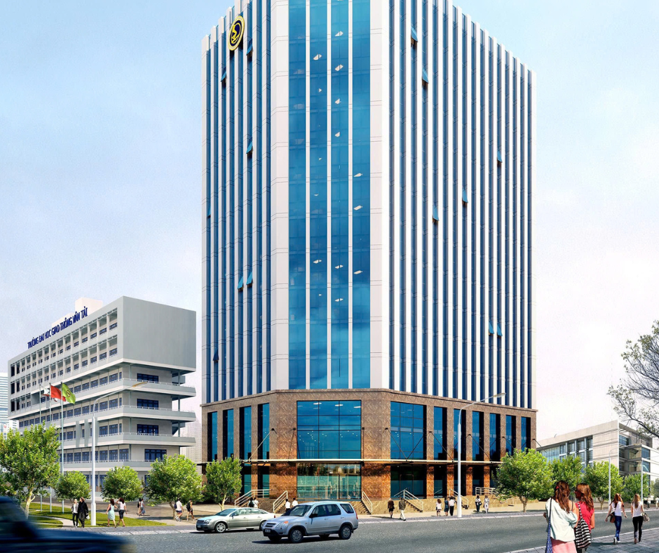 Tòa nhà trung tâm điều hành Trường Đại Học Giao Thông Vận Tải