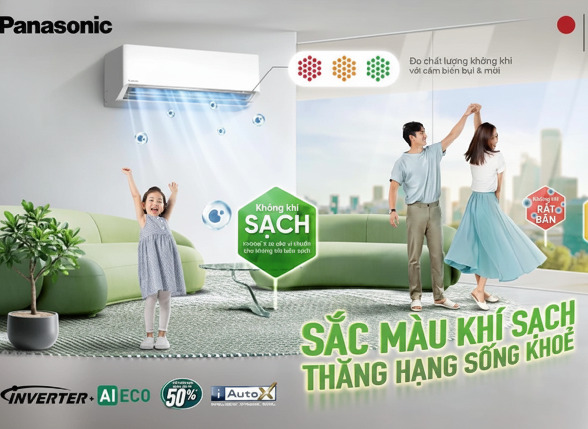 Điều Hòa Giúp Nhận Diện Chất Lượng Không Khí Theo Thời Gian Thực: Kỷ Nguyên Mới Của Sống Khỏe 2026