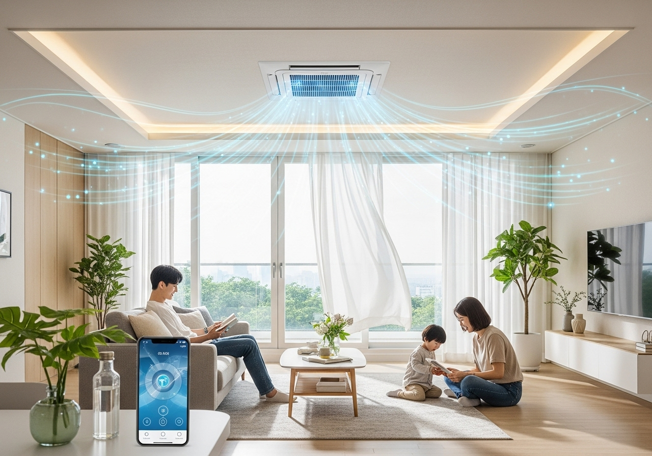 Điều Hòa Trung Tâm – Trái Tim Của Mọi Không Gian Sống Thông Minh & Cao Cấp