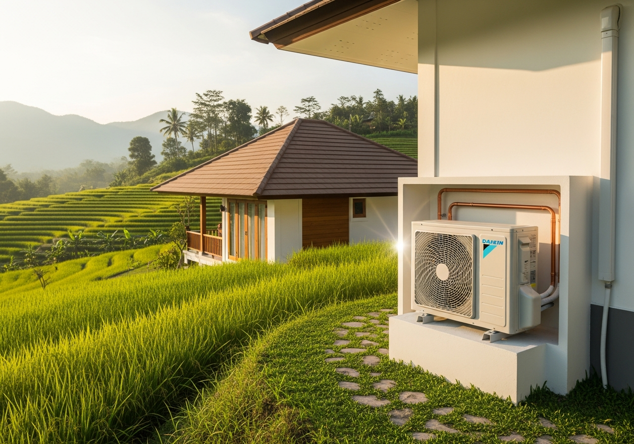Giải pháp điều hòa treo tường cho khu resort nhỏ: Thiết kế đồng bộ, tiết kiệm năng lượng