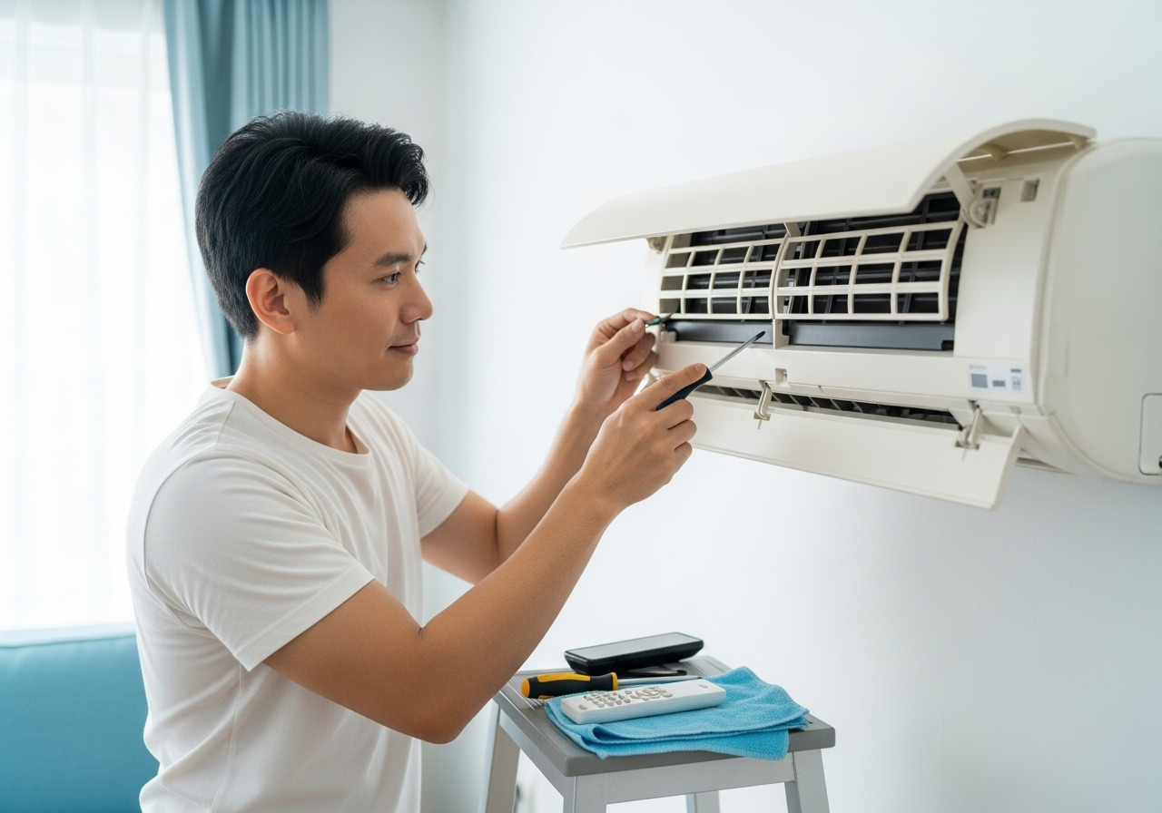 Máy Lạnh Bị Liệt Cánh Đảo Gió: Hướng Dẫn Tự Sửa Chữa Đơn Giản Tại Nhà