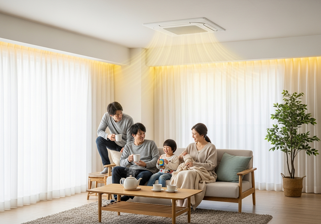 Mùa đông có cần điều hòa không? Lợi ích, rủi ro và cách sử dụng đúng chuẩn