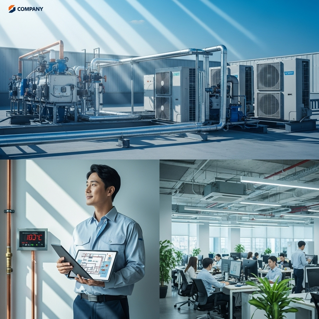 Tại sao nên dùng điều hòa chiller và vrv heat recovery cho doanh nghiệp lớn?