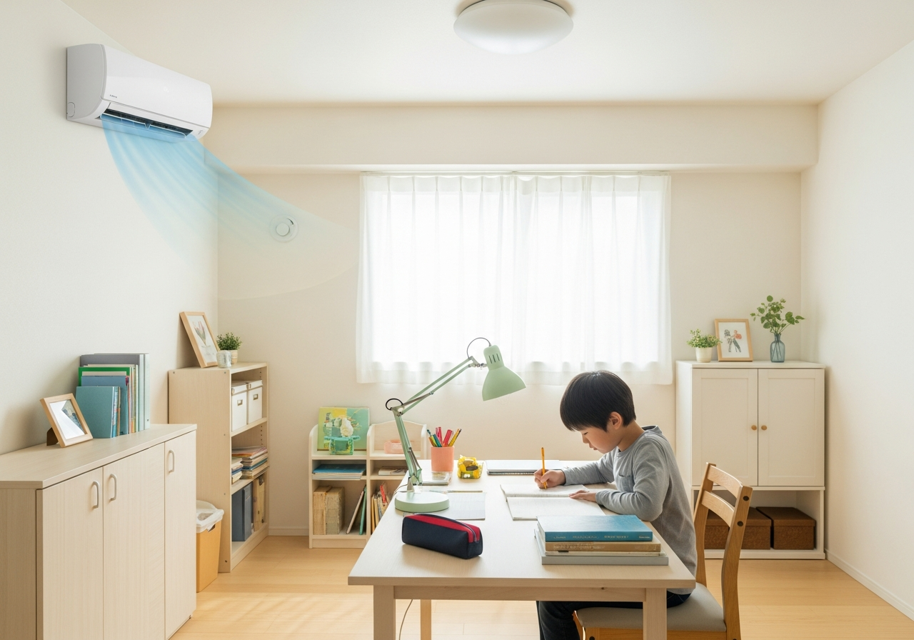 Tầm Quan Trọng Của Điều Hòa Đối Với Sức Khỏe Trẻ Nhỏ