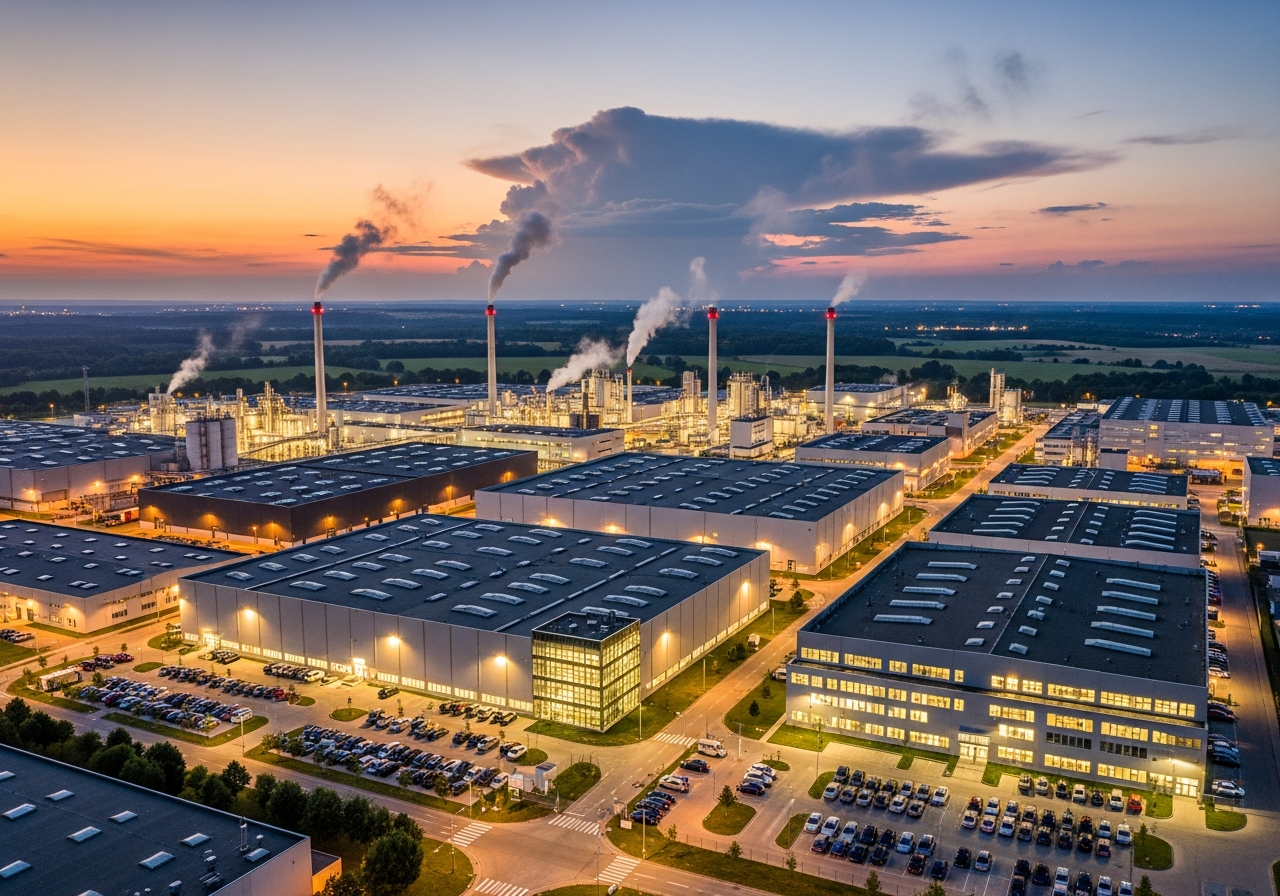 Lắp Đặt Điều Hòa Tại Các Khu Công Nghiệp: Giải Pháp Chuyên Sâu, An Toàn Và Hiệu Quả Năng Lượng