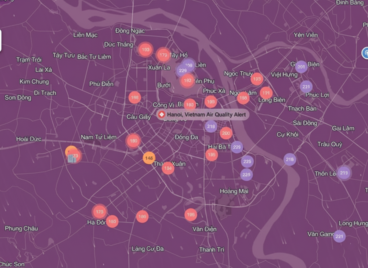 Hà Nội ngạt thở trong bụi mịn: giải pháp điều hòa nào biến ngôi nhà thành 
