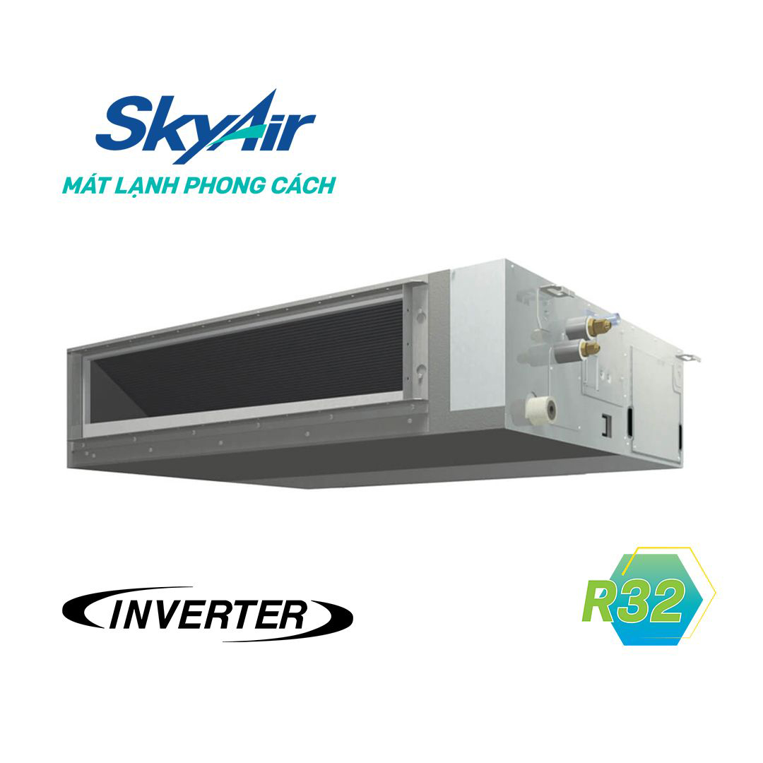 Điều Hòa Nối Ống Gió Daikin Inverter 1 Chiều 17.000 BTU (FBFC50DVM9/RZFC50DVM) Điều Khiển Không Dây (BRC4C66)